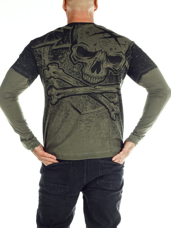 Hyraw Ashes To Ashes Longsleeve - Green