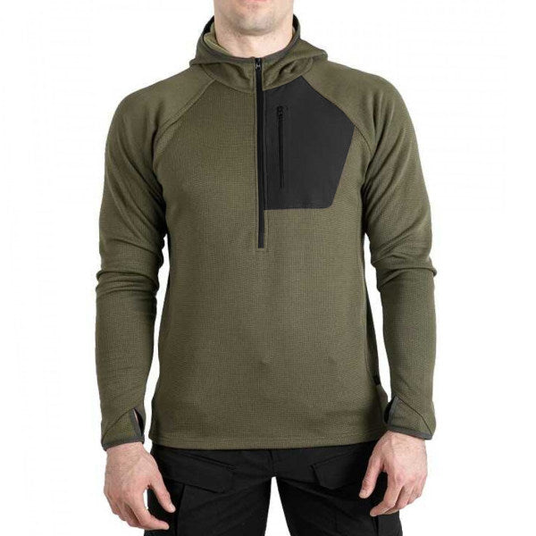 Mens Outdoor Breathable And Warm Hooded Multifunction Sweatshirt