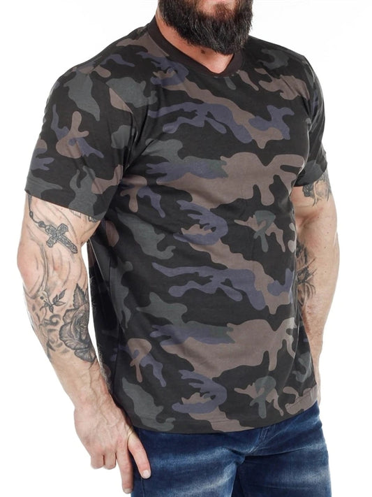 Army Brandit T-shirt - Black / Camo