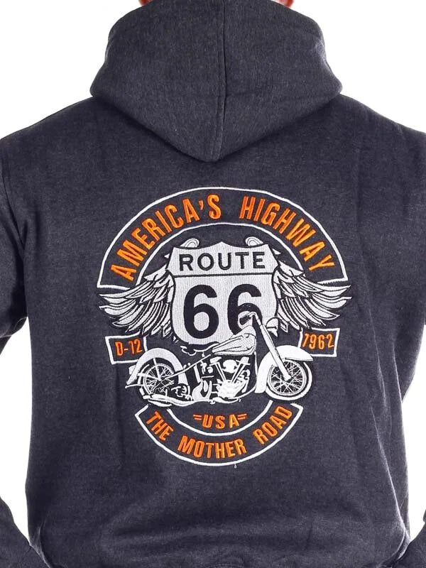 Highway D12 Hoodie - Dark Gray