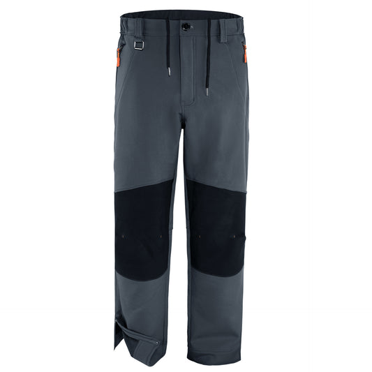 Outdoor Sports With Drawstring Legs, Zippered Pocket Pants, Oversized Casual Pants With Fleece