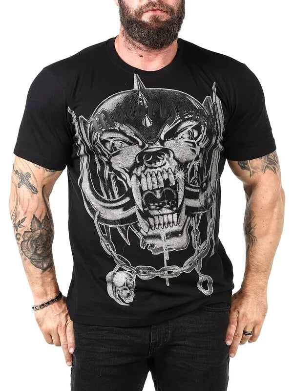 Engine Head Warpig Brandit T-shirt - Black