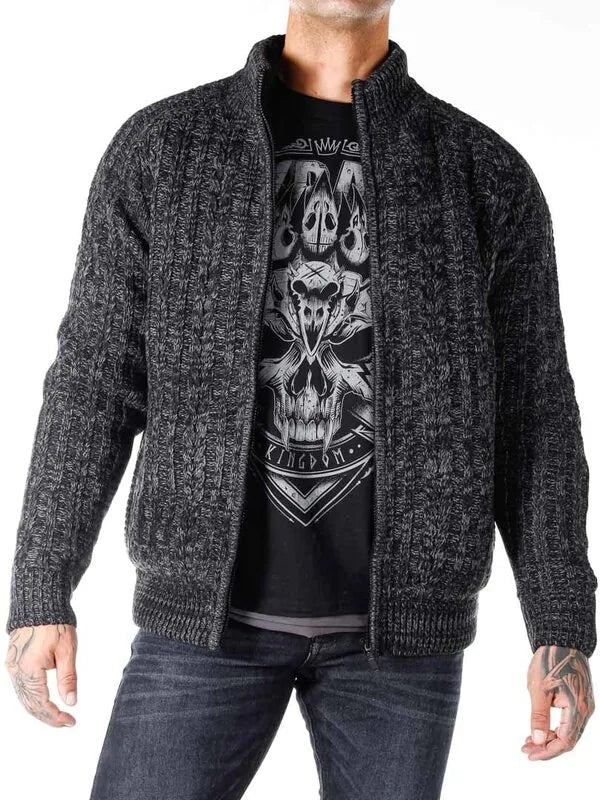 Easton Blend Cardigan - Black