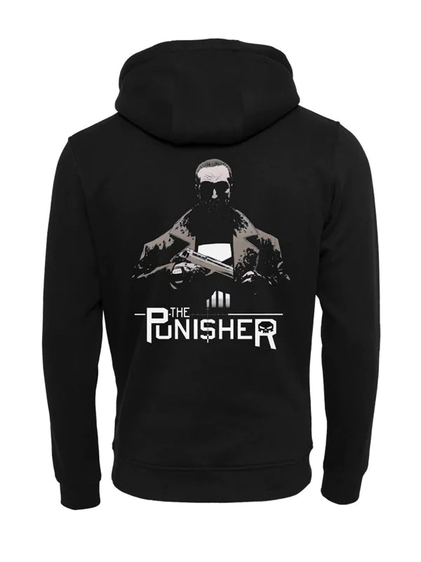 The Punisher Hoodie - Black