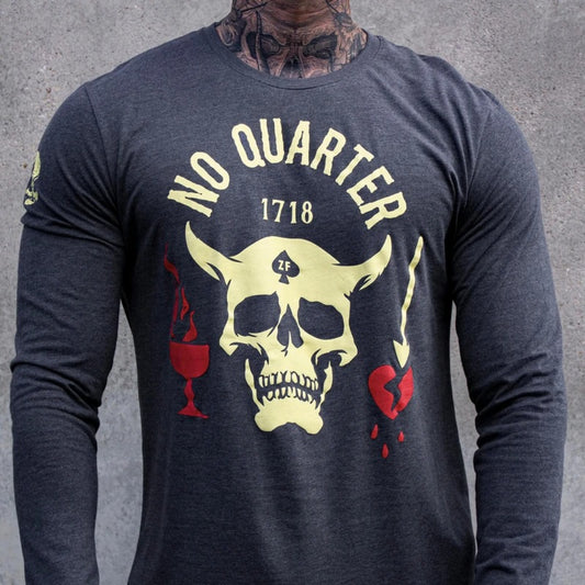 Plus Size Blackbeard Long Sleeve - Light Gray