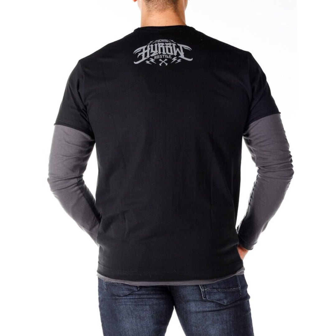 Plus Size HYRAW VIKING Long Sleeve - Black